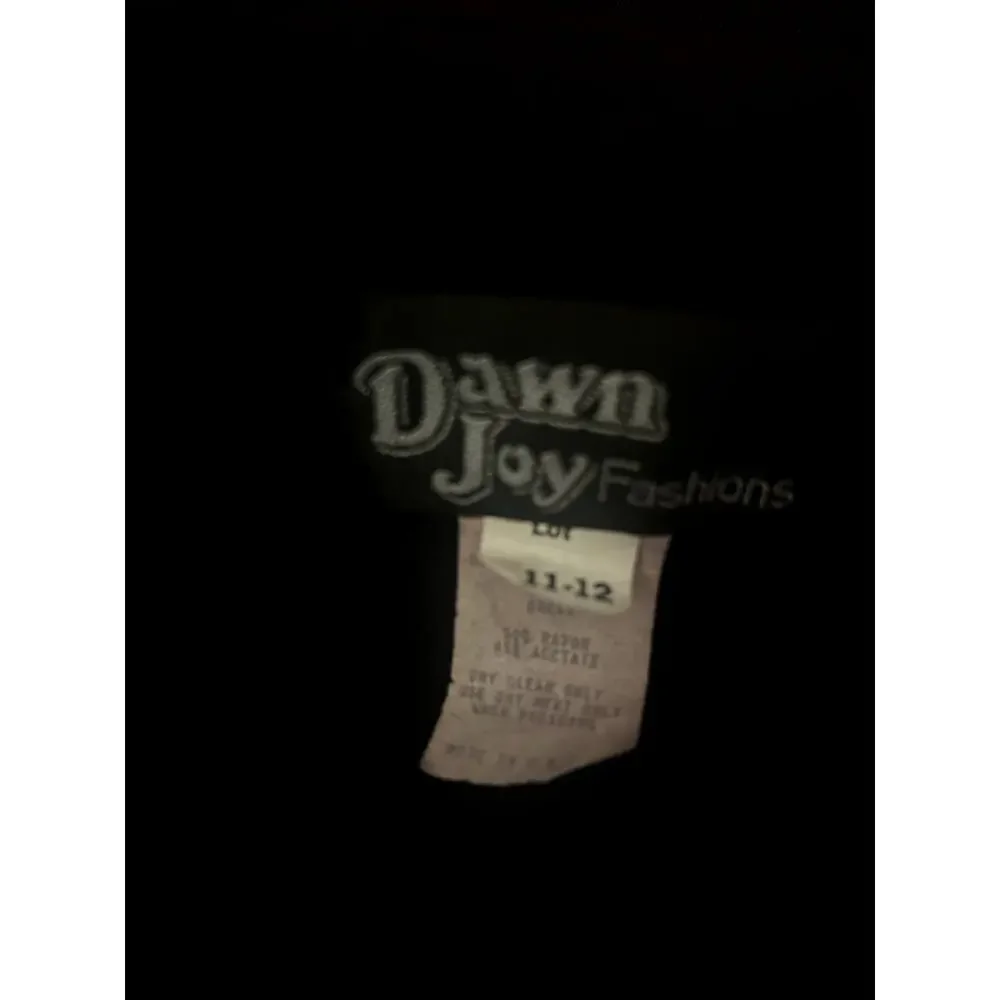 Vintage Button-Front Dress | Dawn Joy Fashions | Made in USA - Picture 3 of 7